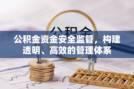 紫金公积金资金安全监管，构建透明、高效的管理体系