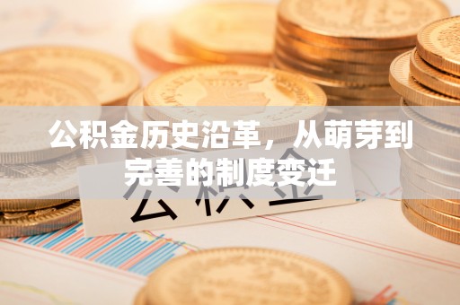 紫金公积金历史沿革，从萌芽到完善的制度变迁