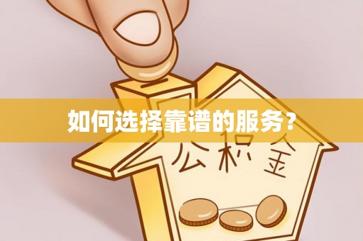 紫金如何选择靠谱的服务？