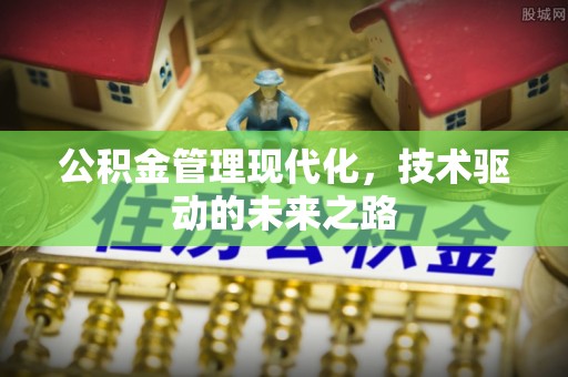 紫金公积金管理现代化，技术驱动的未来之路